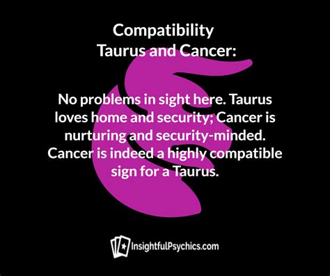 cancer dating taurus